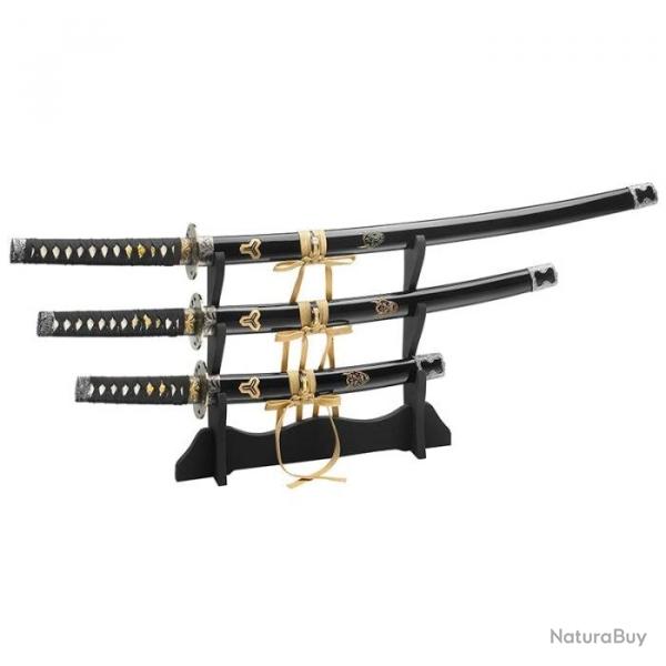 Pack Katana Boker Magnum + Prsentoir Hattori Hanzo - Set 4 pices De