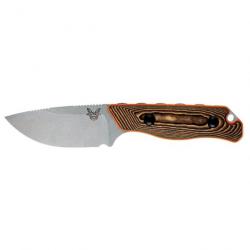 Couteau Benchmade Hidden Canyon Hunter - Lame 71mm Bois Stabilisé - G10/Richtlite