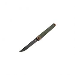 Couteau Boker Plus Kaizen Green Canvas Micarta - Lame 79mm