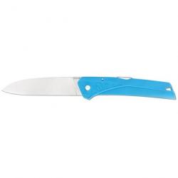 Couteau Florinox Kiana Lame Lisse - Lame 87mm Blanc - Bleu