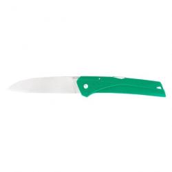 Couteau Florinox Kiana Lame Lisse - Lame 87mm Blanc - Vert