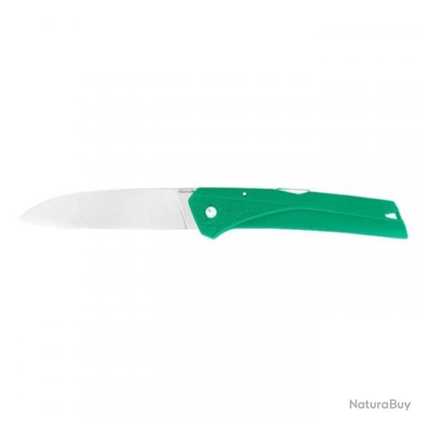Couteau Florinox Kiana Lame Lisse - Lame 87mm Blanc - Vert