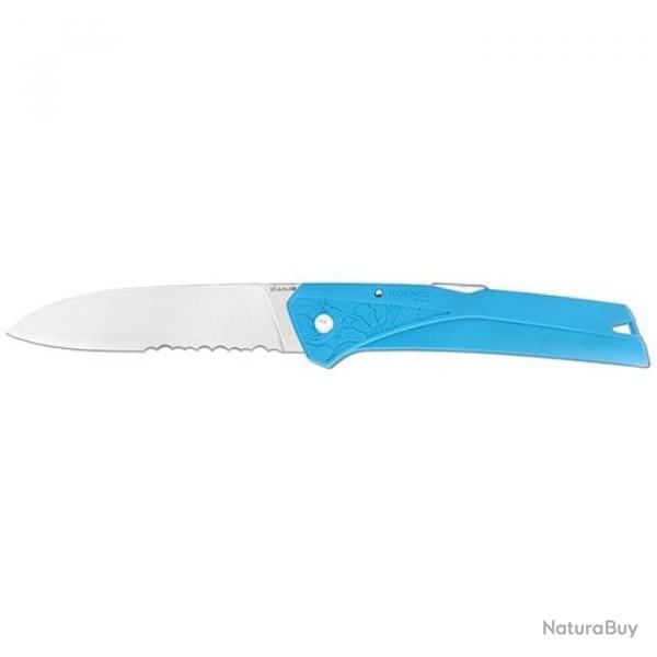 Couteau Florinox Kiana Lame Crante - Lame 87mm Bleu - Bleu