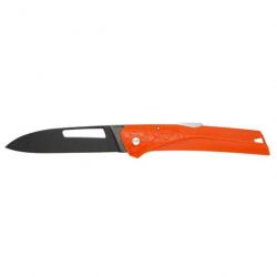 Couteau Florinox Kiana Lame Noire - Lame 87mm Gris - Orange