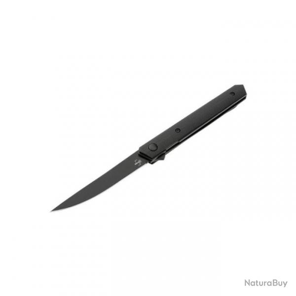 Couteau Boker Plus Kwaiken Air Mini G10 Lame Noire - Lame 54mm Noir - Noir