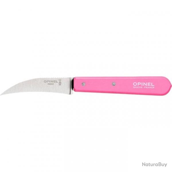 Couteau  Lgumes Opinel n114 - Lame 70mm - Fuchsia
