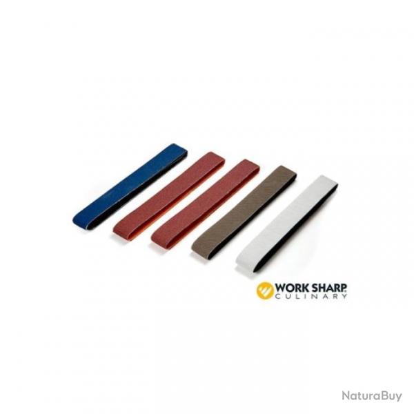 5 Bandes Abrasives Worksharp Master Belt Kit