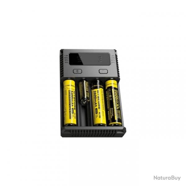 Chargeur Nitecore NEW Intellicharger pour 4 Batteries