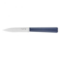 Couteau Office Opinel Cranté n°313 - Lame 100mm Bleu - Bleu
