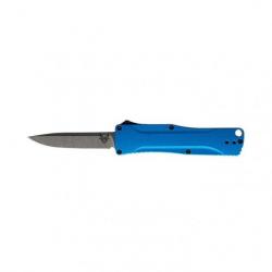 Couteau Benchmade OM - Lame 63mm - Gris / Bleu