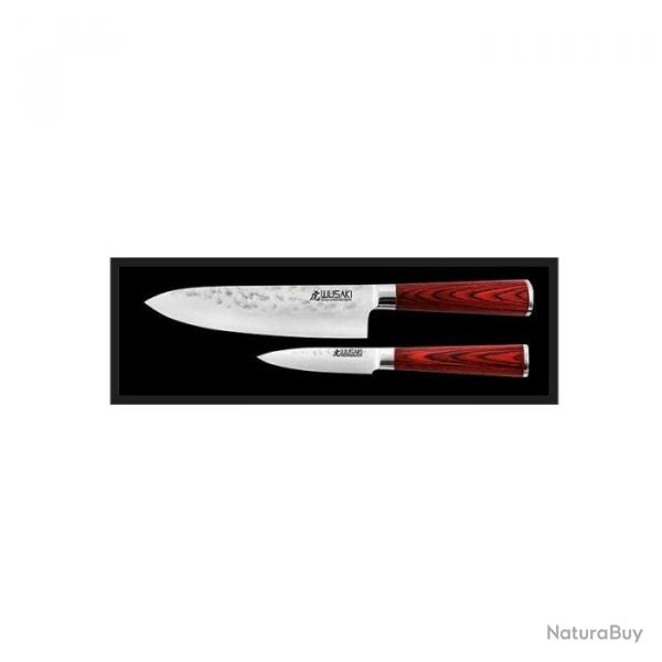 Coffret 2 Couteaux Wusaki Pakka - Chef & Office Default Title