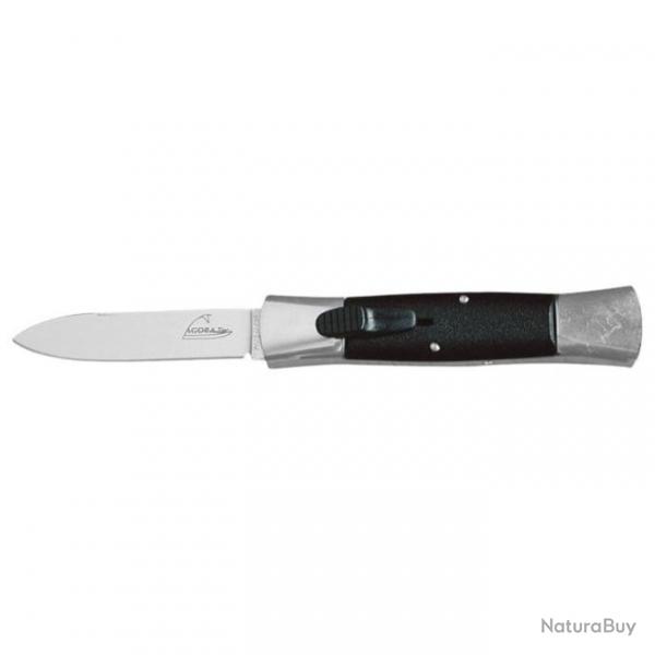 Couteau Consorzio Piccolo - Lame 70mm Noir - Argent/Noir