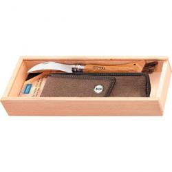 Coffret Couteau Opinel à Champignon Inox N°08 - Lame 75mm