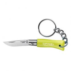 Couteau Porte-Clés Opinel Inox N°02 - Lame 35mm - Anis