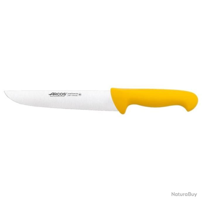 Couteau Arcos Prof - Boucher - Lame Lisse - 210mm - Couteaux de table et de  cuisine (8697309)