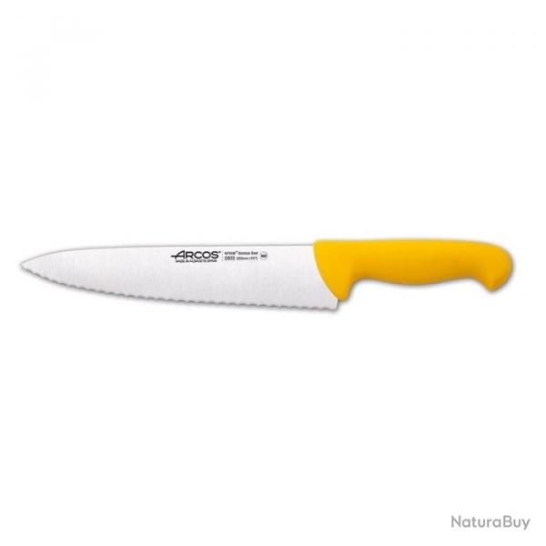 Couteau Arcos Prof - Boucher - Lame Crante - 250mm