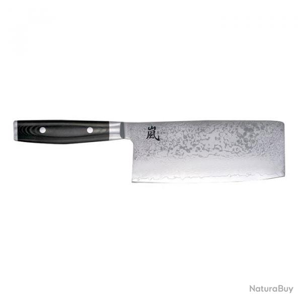 Couteau Yaxell RAN - Chinese Chef's Damas - Lame 180mm Default Title