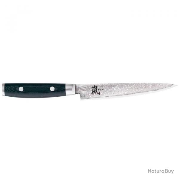 Couteau Yaxell RAN - Dcouper - Damas 180mm - 150mm