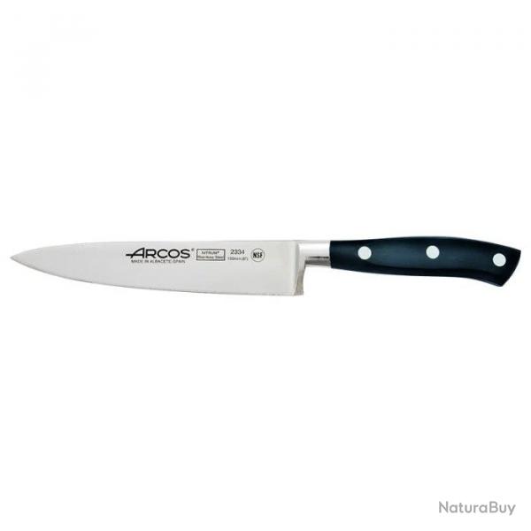 Couteau Arcos Riviera - Chef 150mm / Noir - 150mm / Noir