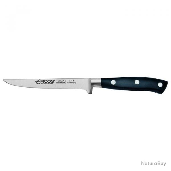 Couteau Arcos Riviera - Dsosseur - Lame 130mm Noir - Noir