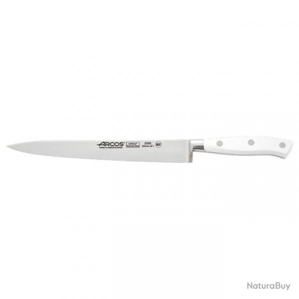 Couteau Arcos Riviera - Filet - Lame 200mm Noir - Blanc