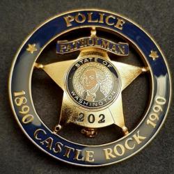 Insigne Castle Rock Washington State Patrolman