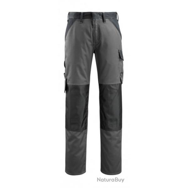 Pantalon poches genouillres MASCOT TEMORA 15779-330 Anthracite fonc/Noir 82 cm (Standard) 36 (C42)