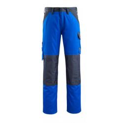 Pantalon poches genouillères MASCOT TEMORA 15779-330 Bleu roi/Mariné foncé 82 cm (Standard) 36 (C42)