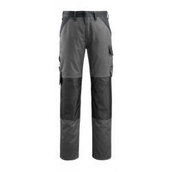 Pantalon poches genouillères MASCOT TEMORA 15779-330 Anthracite foncé/Noir 90 cm (Rallongé) 40 (C46)