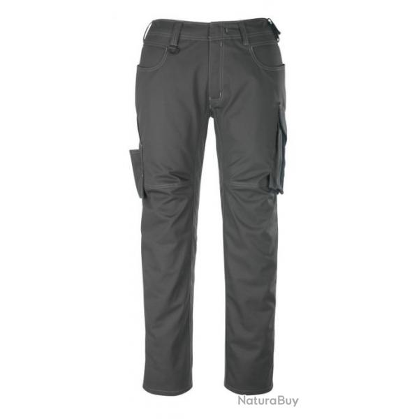 Pantalon haute solidit MASCOT DORTMUND 12079-203 Anthracite fonc/Noir 90 cm (Rallong) 40 (C46)
