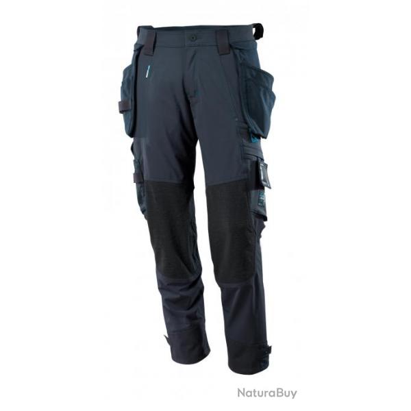 Pantalon de travail lger 100% STRETCH MASCOT ADVANCED 17031-311 82 cm (Standard) Bleu marine fonc 