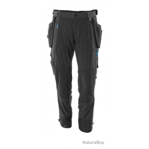 Pantalon de travail lger 100% STRETCH MASCOT ADVANCED 17031-311 Noir 82 cm (Standard) 52 (C58)