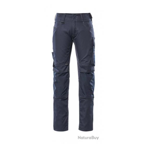 Pantalon lger avec poches genouillres MASCOT MANNHEIM 12679-442 82 cm (Standard) Marine fonc/Bleu