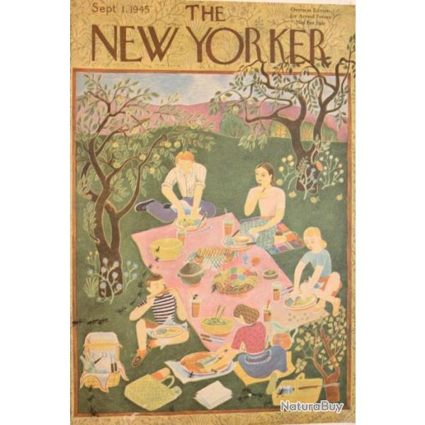 Revue The New Yorker Sept 1, 1945 : Overseas Edition for armed forces et22