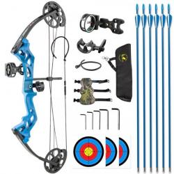 KIT DEBUTANT ARC COMPOUND TOPOINT M3 - BLEU