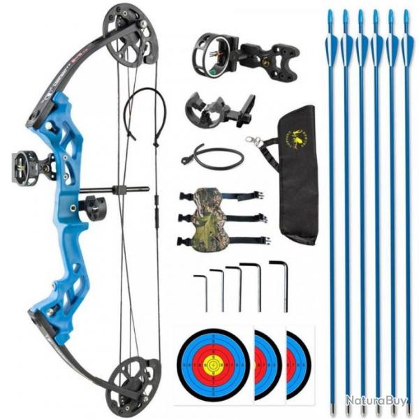 KIT DEBUTANT ARC COMPOUND TOPOINT M3 - BLEU