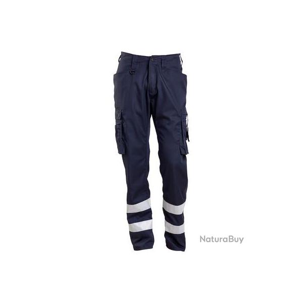 Pantalon avec bandes rflchissantes MASCOT MARSEILLE 17879-230 82 cm (Standard) Bleu marine fonc 3