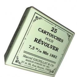 7,5 mm Mle 1882 ou 7,5mm Suisse: Reproduction boite cartouches (vide) GAUPILLAT 8704636