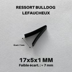 Ressort Bulldog [17x5x1] Écart 7mm