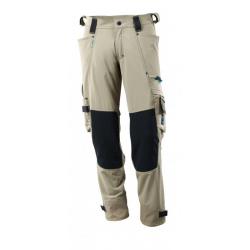 Pantalon de travail avec poches genouillères MASCOT® ADVANCED 17079-311 82 cm (Standard) 36 (C42) Sa