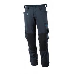 Pantalon de travail avec poches genouillères MASCOT® ADVANCED 17079-311 82 cm (Standard) Bleu marine