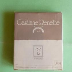 REF 6 - ANCIENNE BOÎTE CARTOUCHES DE CHASSE CAL 12 - GASTINNE & RENETTE - Plomb n° 6