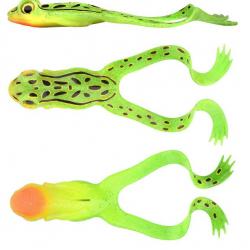 Leurre Souple Grenouille Iris The Frog 12cm 20gr Fluo Green Frog