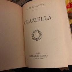 livre ancien Graziella A.de Lamartine