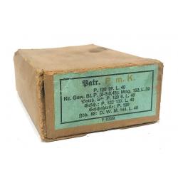 Ancienne boite de munitions Allemande mauser ww2 original Vide