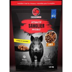ATTRACTIF BLACK FIRE INVISIBLE POUR SANGLIER ANIS