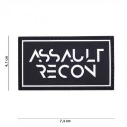 Patch 3D PVC Assault Recon Noir (101 Inc)