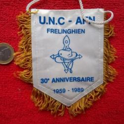 fanion UNION NATIONALE DES COMBATTANTS DE FRELINGHIEN