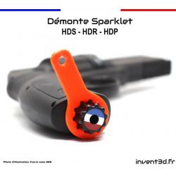 Demonte Sparklet pour HDR HDS HDP - Orange