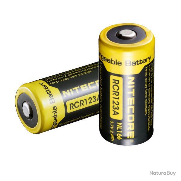 Batterie Rechargeable NITECORE 3,7 V Li-ion 650 mAh 1 pice